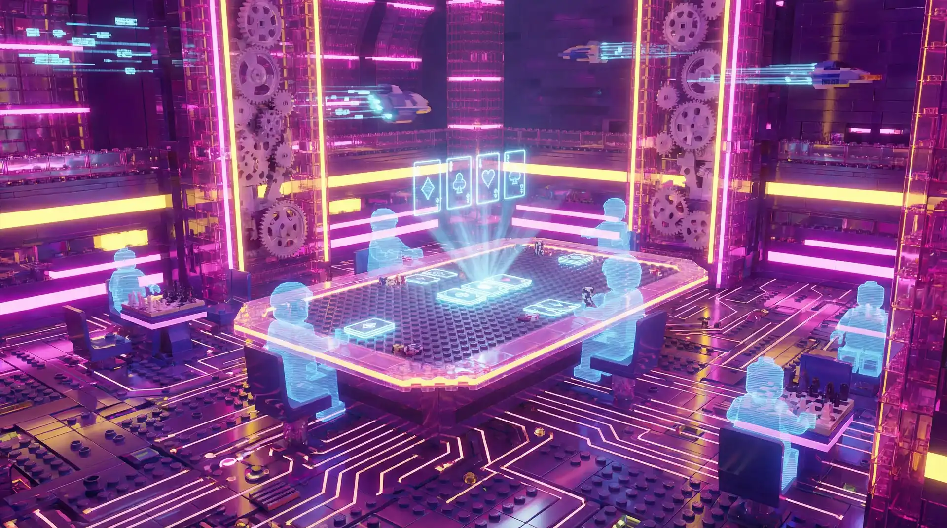 德州扑克游戏 电子棋牌赛博对战大厅
